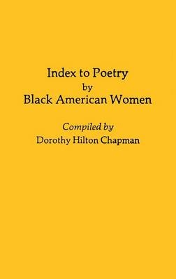 Index to Poetry by Black American Women