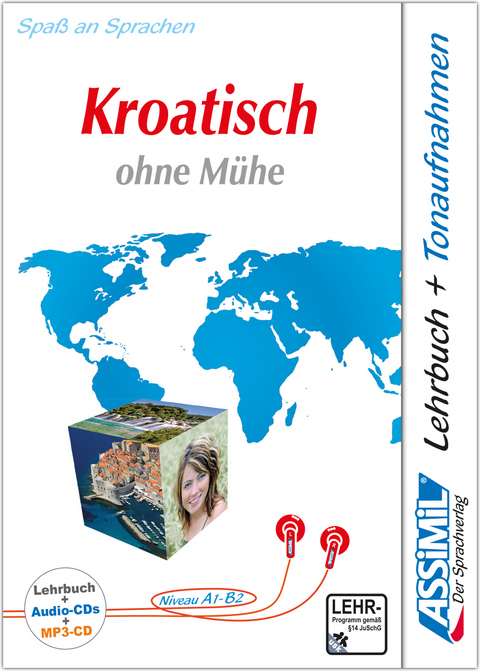 Assimil Kroatisch ohne Mühe - Audio-Plus-Sprachkurs - Niveau A1-B2 - 