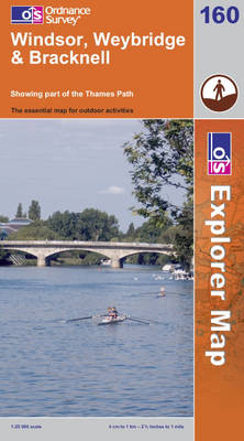 Windsor, Weybridge and Bracknell -  Ordnance Survey