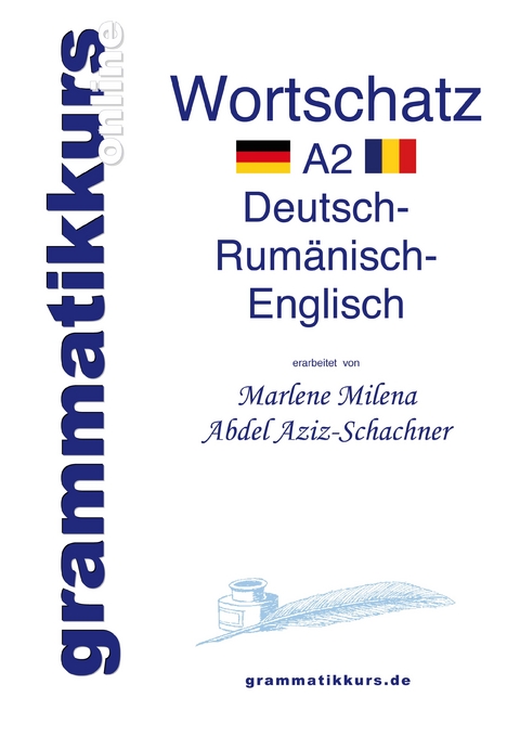 Wörterbuch Deutsch - Rumänisch - Englisch Niveau A2 -  Marlene Milena Abdel Aziz-Schachner