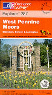 West Pennine Moors, Blackburn, Darwen and Accrington -  Ordnance Survey