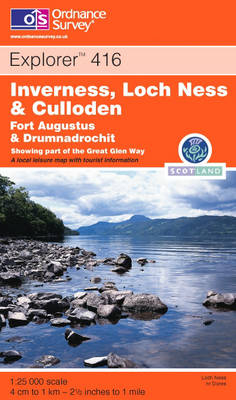 Inverness, Loch Ness and Culloden -  Ordnance Survey