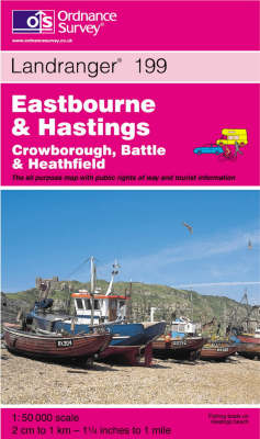 Eastbourne and Hastings, Battle and Heathfield -  Ordnance Survey