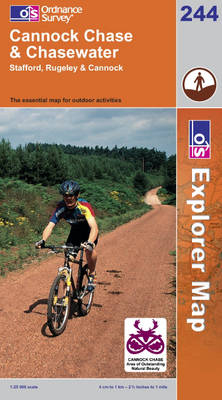 Cannock Chase -  Ordnance Survey