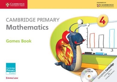 Cambridge Primary Mathematics Stage 4 Games Book with CD-ROM - Emma Low