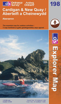 Cardigan and New Quay, Aberaeron -  Ordnance Survey