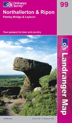 Northallerton and Ripon, Pateley Bridge and Leyburn -  Ordnance Survey