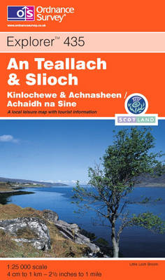 An Teallach and Slioch -  Ordnance Survey