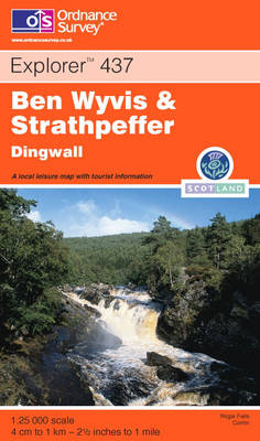 Ben Wyvis and Strathpeffer -  Ordnance Survey