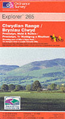 Clwydian Range -  Ordnance Survey