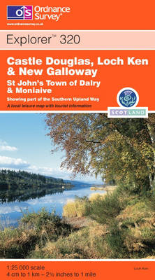 Castle Douglas, Loch Ken and New Galloway -  Ordnance Survey