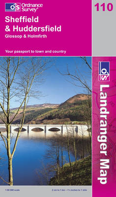 Sheffield and Huddersfield, Glossop and Holmfirth -  Ordnance Survey