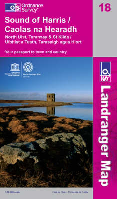 Sound of Harris, North Uist, Taransay and St.Kilda -  Ordnance Survey