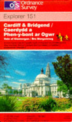 Cardiff and Bridgend/Caerdydd a Phen-y-bont ar Ogwr -  Ordnance Survey