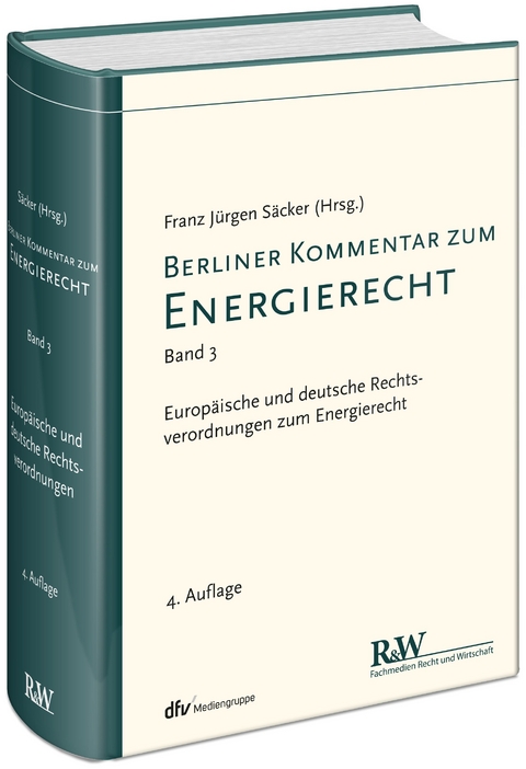 Berliner Kommentar zum Energierecht, Band 3 - 