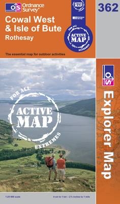 Cowal West and Isle of Bute -  Ordnance Survey