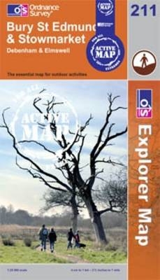 Bury St Edmunds and Stowmarket -  Ordnance Survey