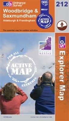 Woodbridge and Saxmundham -  Ordnance Survey