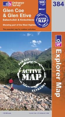 Glen Coe and Glen Etive -  Ordnance Survey