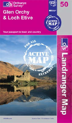 Glen Orchy and Loch Etive -  Ordnance Survey