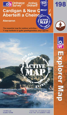 Cardigan and New Quay, Aberaeron -  Ordnance Survey