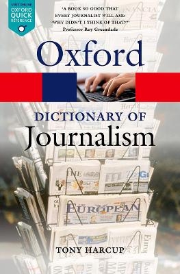 A Dictionary of Journalism - Tony Harcup