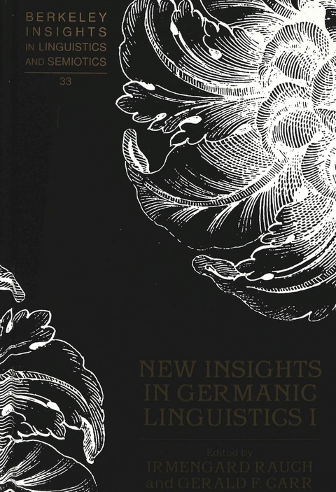 New Insights in Germanic Linguistics I - 