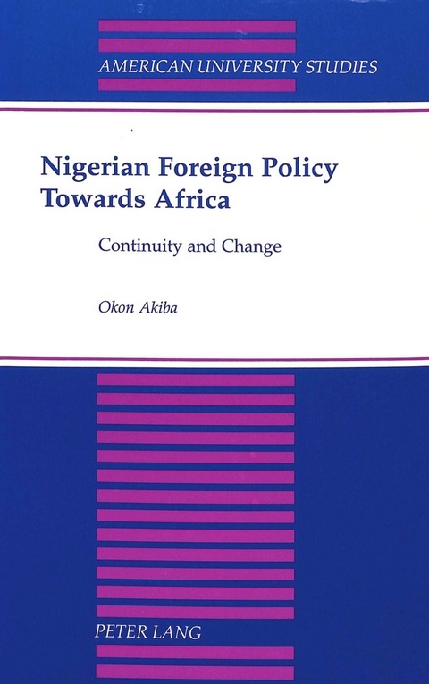 Nigerian Foreign Policy Towards Africa - Professor Okon Akiba