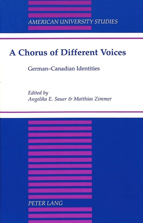 A Chorus of Different Voices - 