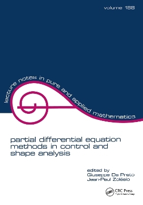 partial differential equation methods in control and shape analysis - 