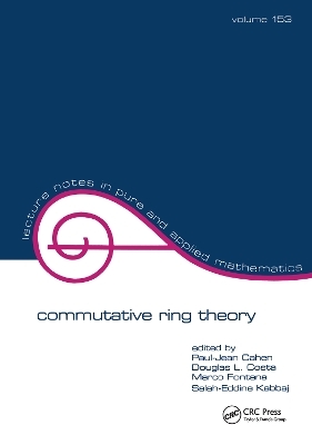 Commutative Ring Theory - 