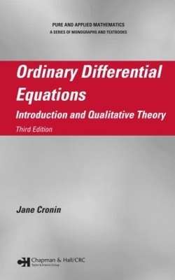 Ordinary Differential Equations - Jane Cronin