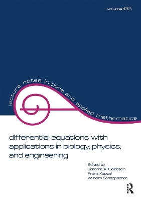 Differential Equations with Applications in Biology, Physics, and Engineering - 