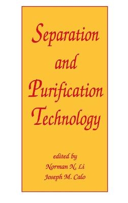 Separation and Purification Technology - Norman Li