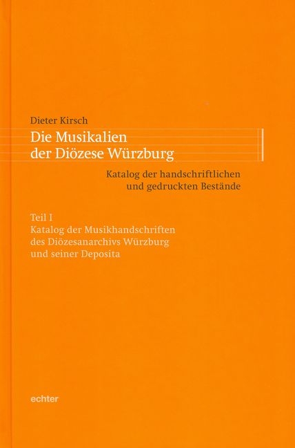 Die Musikalien der Diözese Würzburg - 