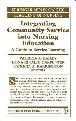 Integrating Community Service Into Nursing Education - 