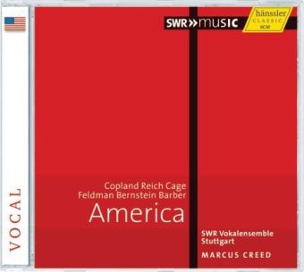 America - SWR Vokalensemble Stuttgart , 1 Audio-CD - 