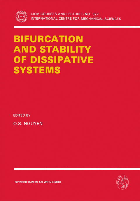 Bifurcation and Stability of Dissipative Systems - 