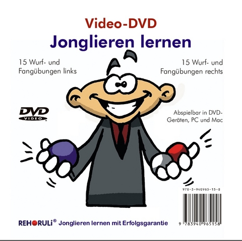 Video-DVD Jonglieren lernen - Stephan Ehlers