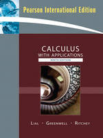 Calculus with Applications - Margaret L. Lial, Raymond N. Greenwell, Nathan P. Ritchey