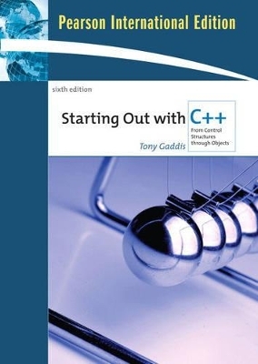 Starting Out with C++ - Tony Gaddis