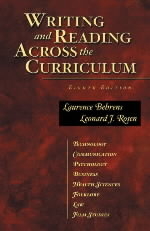 Writing and Reading Across the Curriculum - Laurence Behrens, Leonard J. Rosen