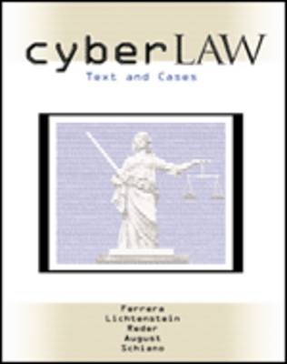 Cyberlaw - John Ferrera, Stephen Lichtenstein, Margot Reder