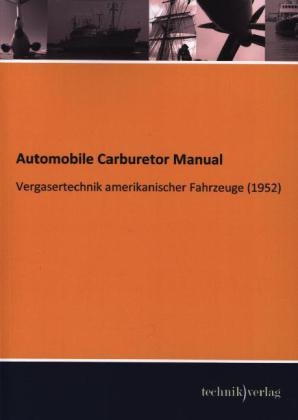 Automobile Carburetor Manual - 