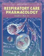 Respiratory Care Pharmacology - Joseph L. Rau