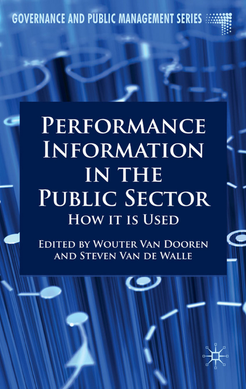 Performance Information in the Public Sector - 