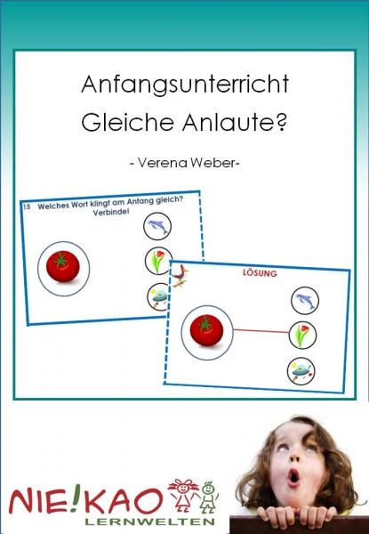 Anfangsunterricht - Gleiche Anlaute? - Verena Weber