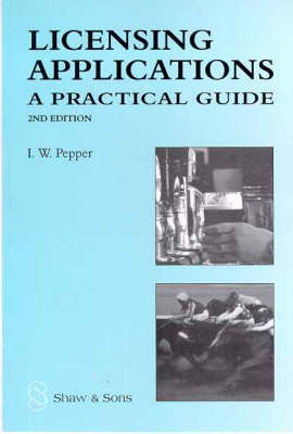 Licensing Applications - Tony Kavanagh, Roger F. March