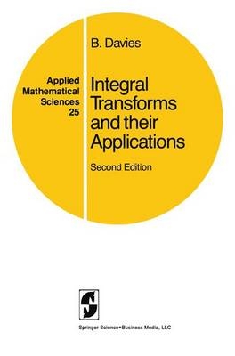 Integral Transforms and Their Applications - B Davies