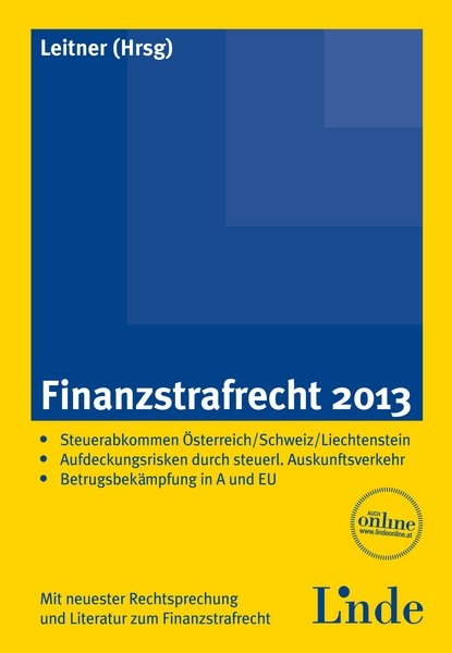 Finanzstrafrecht 2013 - 